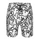 thumbnail image 3 of Balery Hand Drawn Snake Traje de Baño Estilo Hawaiano para Hombre, Shorts de Secado Rápido con Bolsillos-Large, 3 of 6