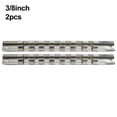 thumbnail image 1 of Support de Douille 1/4 3/8 1/2 Pouces avec 8 Clips sur Rail Organisateur d'Outils de Rangement, 1 of 7