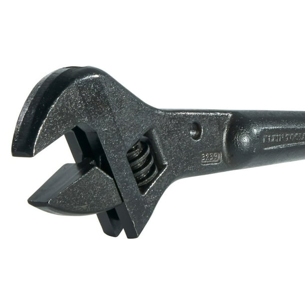 Klein Tools 3239 11/2" SAE + Metric Adjustable End Spud Wrench