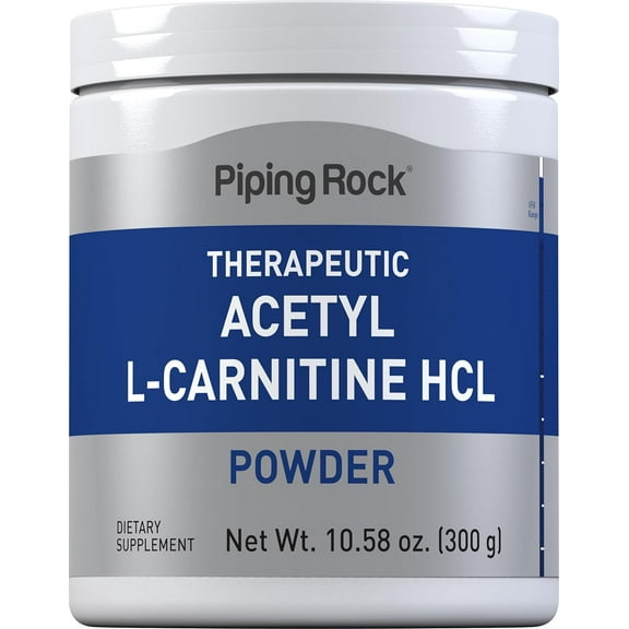 Acetyl L-Carnitine | 100mg Powder | Supplement for Men and Women | by Piping Rock