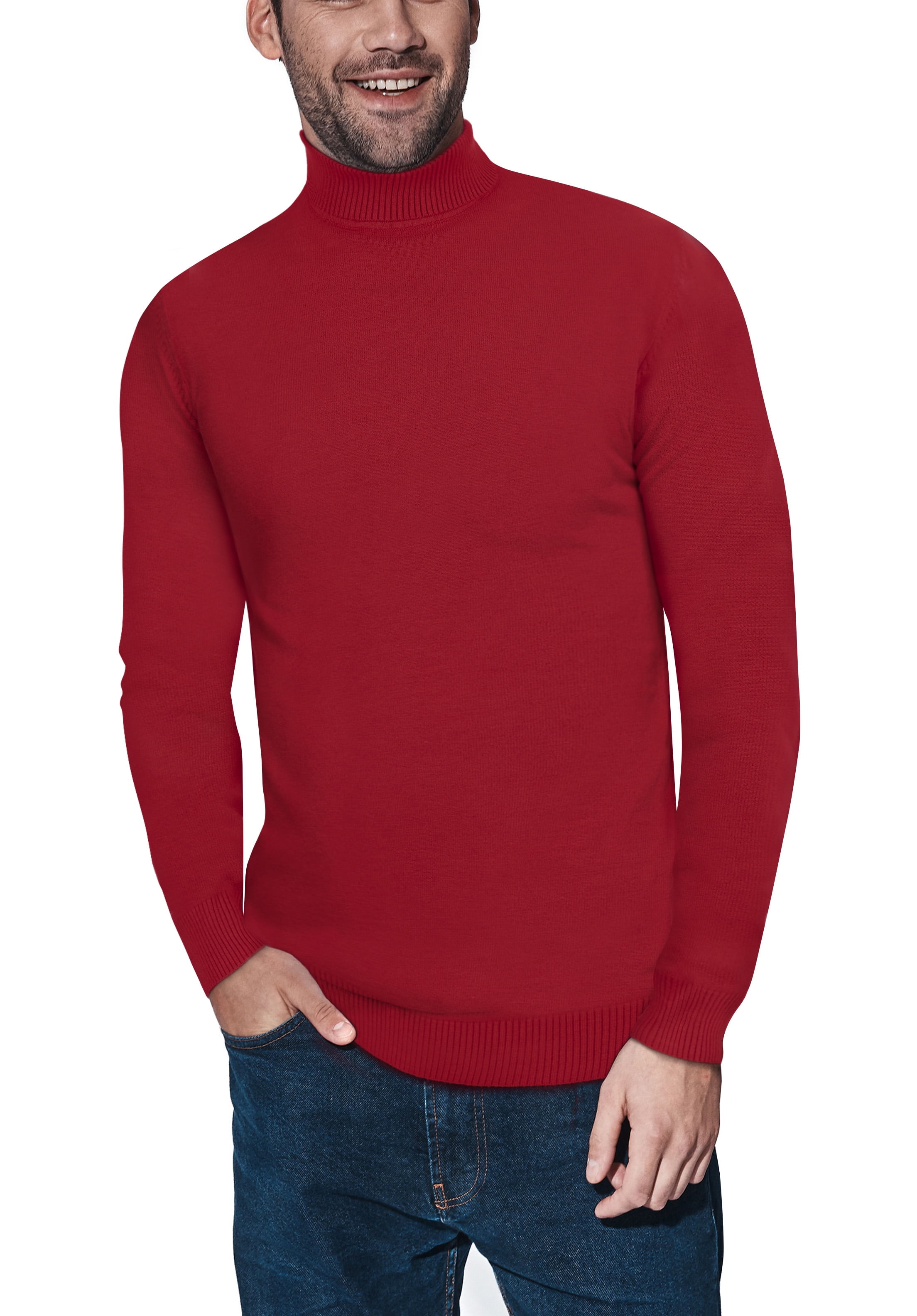 XRAY Turtleneck Sweater for Men, Slim 