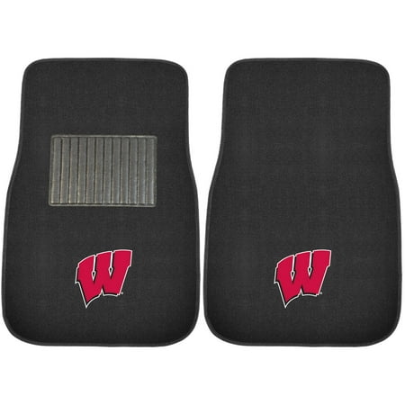 University of Wisconsin Embroidered Car Mats