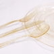 thumbnail image 5 of Wosthever 60x platos de plástico duraderos, platos dorados resistentes para recepciones de bodas, platos de plástico para fiestas Cocina y Comedor, 5 of 6