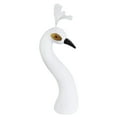thumbnail image 2 of Zxpjkyu Peacock Mannequin Head Floral Arrangement Decor Home Decor for Bridal Shower White, 2 of 9