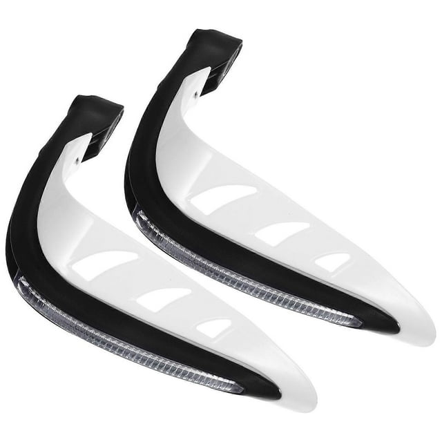 Night Riding Safety Improvement Motorbike Accessories Handlebar Guard PC Material 2Pcs