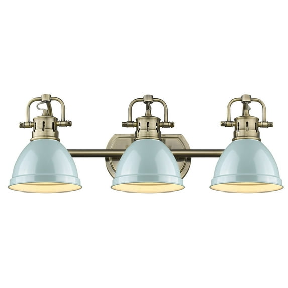 Golden Lighting's Duncan 3 Light Bath Vanity #3602-BA3 AB-SF