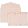 JAM Paper Wedding Invitation Set, Small, 3 3/8 x 4 3/4, Maroon Design with White Envelope Maroon Rose Border, 100/pack