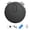 Black, variant on Black Black 3 In 1 Pet Hair Vacuum Cleaning Robot 8X8X2.2 Inch Intelligent Sweeping Mopping Robot For Home Battery Powered