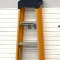 thumbnail image 7 of RST Brands Flow Wall 12 PC Plastic Slatwall Bin Shelf Hook Storage Set - White, 7 of 7