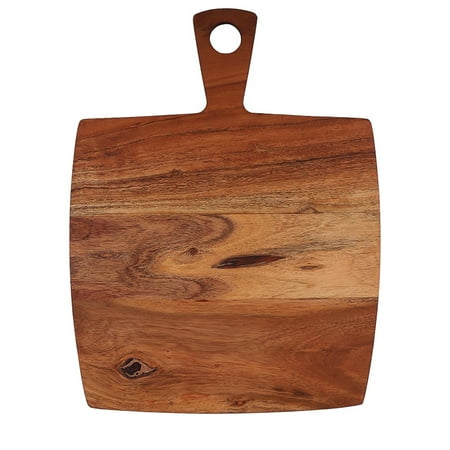 

Wooden Cutting Board Series Acacia Wood Cutting Boards for Kitchen Wooden Serving Charcuterie Board Organic Wood Board with Handle for Food Meat Fruits Cheese 14 x 10.75