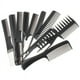thumbnail image 2 of Set de 10 peines de peluquería profesionales para todo tipo de cabello y peinados (negro), 2 of 5