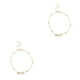 thumbnail image 2 of Minnieouse Tobillera para niñas, exquisito estilo Simple, adornos para los tobillos, accesorio de moda, cadenas para pies para decoración de vestidos, dorado en forma de 8 2piezas Minnieouse CBP200238, 2 of 6