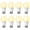 Warm White, variant on Behome 8 Pack A19 LED Light Bulbs, Energy Efficient 12W(100 Watt Equivalent), E26 Base, 6000K Daylight & 822 Lumens, Non-Dimmable(Daily Light White)