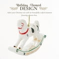 thumbnail image 3 of Spode Christmas Tree Rocking Horse Ornament, 3 of 7