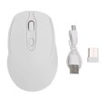 thumbnail image 2 of Computer Mouse, 1600DPI Adjustable BT 5.0 2.4G Dual Mode Computer Mouse, Silent Portable Mouse with USB Receiver for PC Laptop Phone, 2 of 7