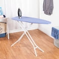 thumbnail image 2 of Seymour Home Products Adjustable Height Ironing Board, Stable Freestanding Steel Frame with 100% Cotton Cover, Blue, 2 of 2