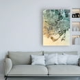 thumbnail image 3 of Trademark Fine Art 'Toronto Street Map Teal Orange' Canvas Art by Michael Tompsett, 3 of 3