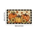 thumbnail image 3 of Zynviq Pumpkin Area Rugs 15.7" X 23.6" Thanksgiving Throw Rug Polyester Rectangular Washable Multicolor Small Rug for Entrance, 3 of 6