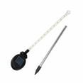 thumbnail image 2 of Meteor shower lights rain falling light solar outdoor light Christmas tree light party light, 2 of 8