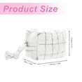 thumbnail image 5 of Unique Bargains Quilted Cosmetic Organizer for Women White, 5 of 7