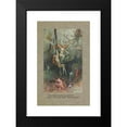 thumbnail image 2 of Warwick Goble 13x18 Black Modern Framed Museum Art Print Titled - ‘Sea-Nymphs Hourly Ring His Knell; Hark! Now I Hear Them,-Ding-Dong, Bell.’ (1920), 2 of 5