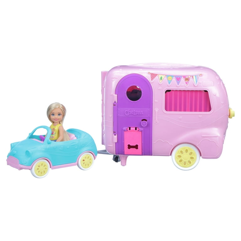 Buy Barbie Toys, Camper Playset with Chelsea Doll, Toy Car and