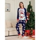 thumbnail image 3 of Pijamas navideños 2025 para familia, adultos, padres, madres, niños, bebés, top, pantalones, conjunto de atuendo a juego, pijamas, ropa de casa, ropa para perros, 3 of 5