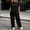 Black women two piece lounge sets a1, variant on BRELIL Women Two Piece Sets Casual Loungewear Solid Round Neck Short Sleeve Tshirt Wide Leg Long Pants Matching Lounge Sets Summer Vacation Travel Outfits Tracksuit, Red 5XL