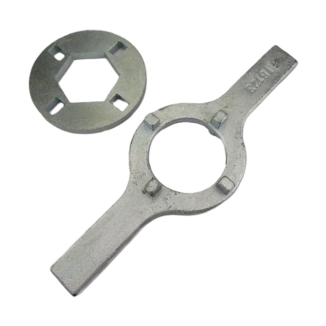 Llave para lavadora, llave para tuercas de , herramienta de reparación, repuestos para lavadoras de hierro fundido, llaves para lavadora