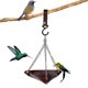 thumbnail image 5 of bird Feeder Bird Feeder Tray Hanging Bird Water Tray green, 5 of 5