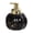 Black, variant on DQQ153 460ml/15.5oz Rounded Bathroom Soap Dispenser Ceramics with Golden Pump and Exquisite Marble Patterns