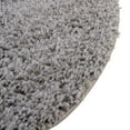 thumbnail image 2 of Unique Loom Solid Shag Collection Area Rug (3' 1" x 6' 1" Hearth Cloud Gray), 2 of 6