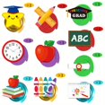 thumbnail image 5 of 10pcs Cartoon Back To School Party Decor Set - No Power Needed, Paper Material, Perfect For Classroom & First Day Of School Celebrations, 5 of 5