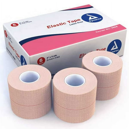 Dynarex Elastic Tape 2" x 5 yds (6/Pack)