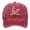 Wine, variant on Summer Hats for Women Unisex Washed French Bulldog Embroidered Baseball Cap Outdoor Casual Purple One Size