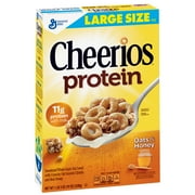 Cheerios Protein Oats and Honey Breakfast Cereal, 19 oz