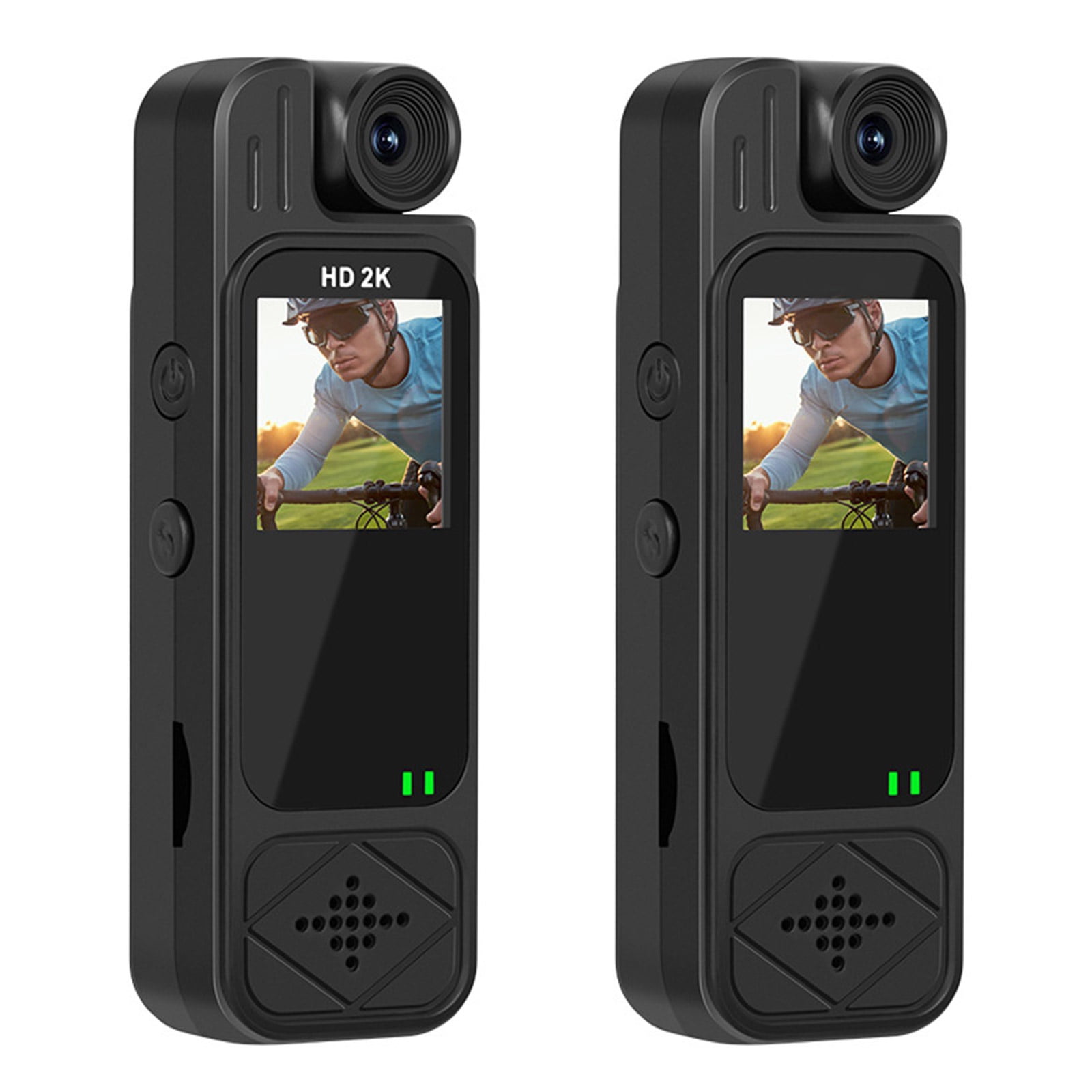 Small Camera With Night Visioning And 128GB Storage Support Pocket Video Camera For Hiking And Cycling Activity