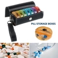 thumbnail image 2 of Yous Auto Semanal Diario Pill Caja Organizador Clasificador de Medicamentos Soporte para Tabletas Dispensador de Almacenamiento Semana, 2 of 9