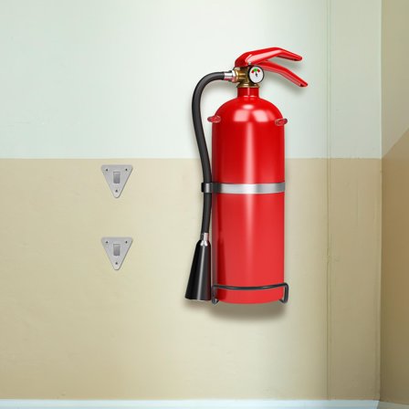 OUNONA  5 Pcs Fire Extinguisher Wall Holder Hook Bracket Extinguishers