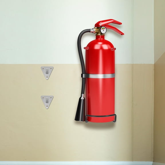 OUNONA  5 Pcs Fire Extinguisher Wall Holder Hook Bracket Extinguishers
