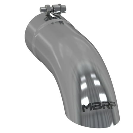 MBRP Universal Tip 3in O.D. Turn Down 3 inlet 12 length