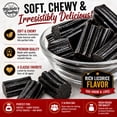 thumbnail image 5 of Michele’s Pantry Soft Australian-Style Black Licorice Nibs, 2 lb Bulk Bag, Vegan, 5 of 10