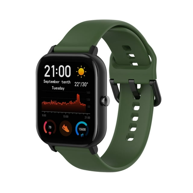 Rinsvye Silicone Sports Sweat Proof Windows Watch Solid Color Watch Band Construction Watch with Convenient Adjustment and 24 Hour Watches Wide Compatibility Compatible with Smartwatch