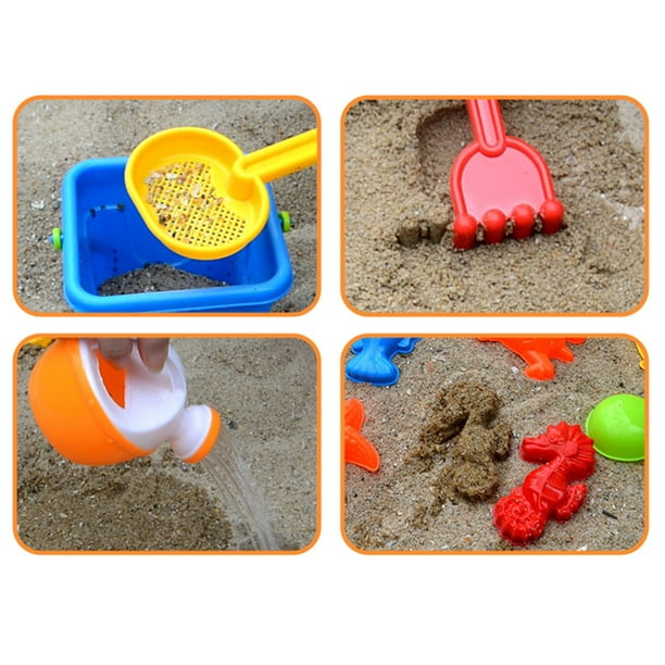 Table de sable et d'eau Ensemble bac à sable jardin extérieur jeu Jouet de  plage d'été pour enfants - Multicolore - Jeu d'eau et de plage - Achat &  prix