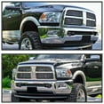 thumbnail image 2 of Spec-D Tuning Clear Lens Fog Lights + H10 Bulbs Included Compatible with Dodge Ram 1500 2500 3500 2009-2012 L+R Pair Assembly, 2 of 7