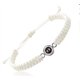 thumbnail image 2 of Pulsera tejida blanca con proyección de 100 idiomas «I You» Pulseras para mujer y hombre Regalo de San Valentín o cumpleaños para novia, novio o esposa Pulseras a juego para parejas, 2 of 8