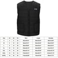 thumbnail image 4 of Chaleco Calefactor Eléctrico Chaleco calefactor de carga unisex lavable 3 niveles de calefacción para caza deportiva senderismo, 4 of 9