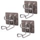 thumbnail image 3 of Gancho de lavabo de acero inoxidable, soporte adhesivo montado en la pared, estante de almacenamiento para el hogar, cocina y baño, 3 uds., 3 of 10