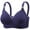 2025/Blue, variant on Otvok Womens Plus Size without Steel Rims Comfortable and Breathable Underwear Non-Magnetic Thin Cup Bra