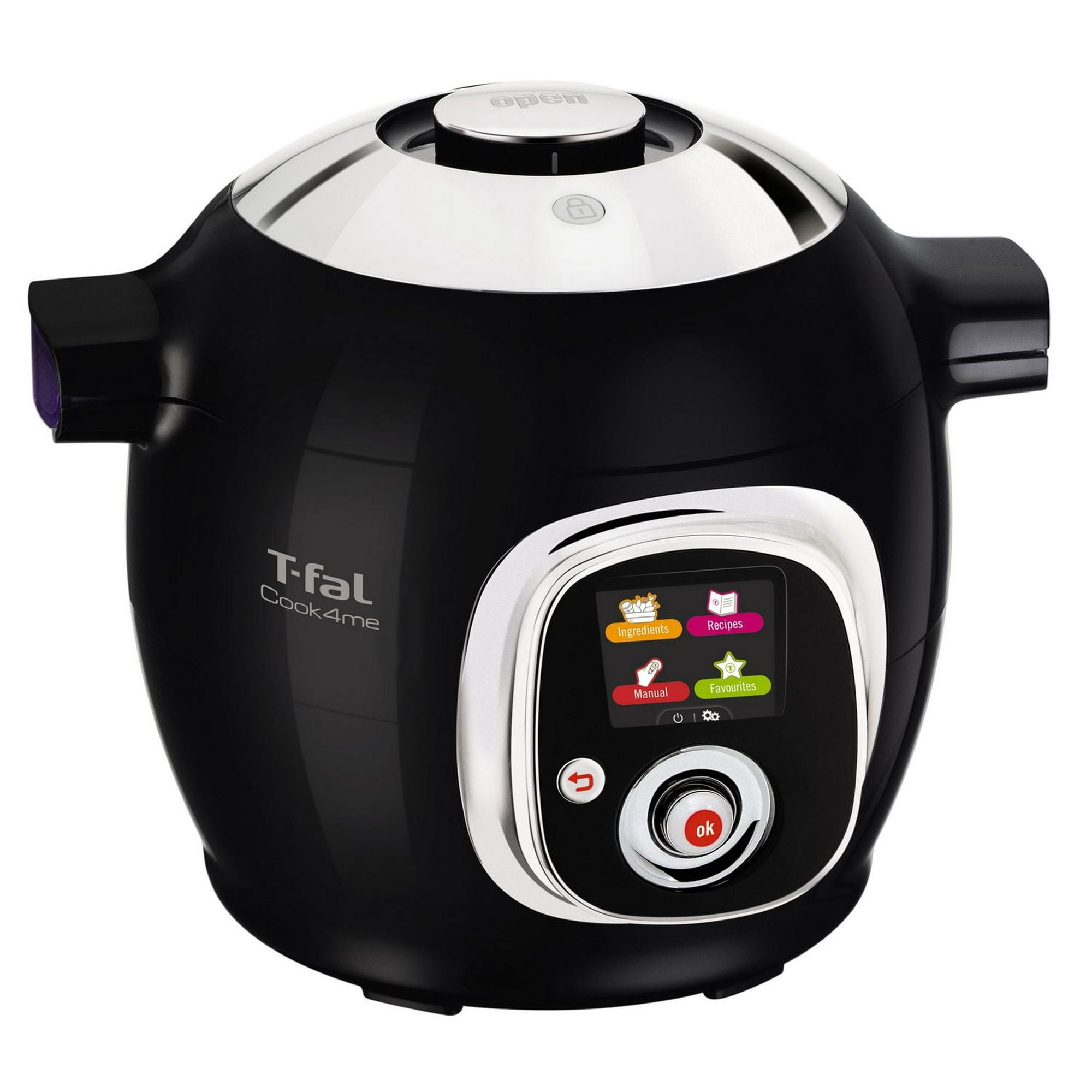 【美品】T-fal Cook4me Noir 6L CY8518JP クックフォーミー ブラック 3L（スロークッキング対応